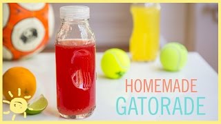 EAT  Homemade Gatorade [upl. by Lenuahs]