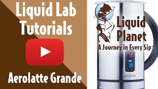 Liquid Lab  Aerolatte Grande Milk Frother [upl. by Daley]