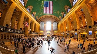 Walking Tour of Grand Central Terminal — New York City 【4K】🇺🇸 [upl. by Lumpkin]