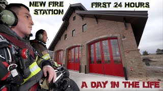 First 24 Hours in a New Fire Station  A Day in the Life [upl. by Godfree]