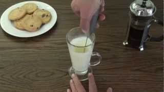 Aerolatte  The Original Steam Free Milk Frother [upl. by Yelsiap]