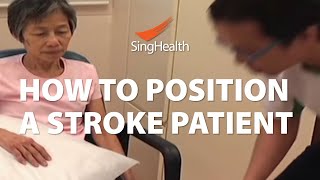 How To Position A Stroke Patient [upl. by Nwatna163]