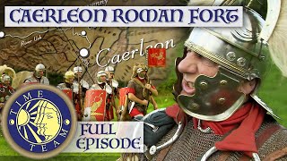 Caerleon Roman Legion Fort In Wales  Time Team [upl. by Eilrebma]