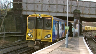 Half an Hour at 216  Birkenhead North Station 1022017  Class 507 508 terminus [upl. by Kristo150]