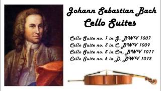 Johann Sebastian Bach  Cello suites in 432 Hz great for reading or studying [upl. by Betsy]