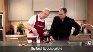 How to make a hot chocolate using an aerolatte milk frother [upl. by Alle268]